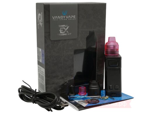 Vandy Vape Simple EX Squonk Kit (850 mAh) - набор - фото 3